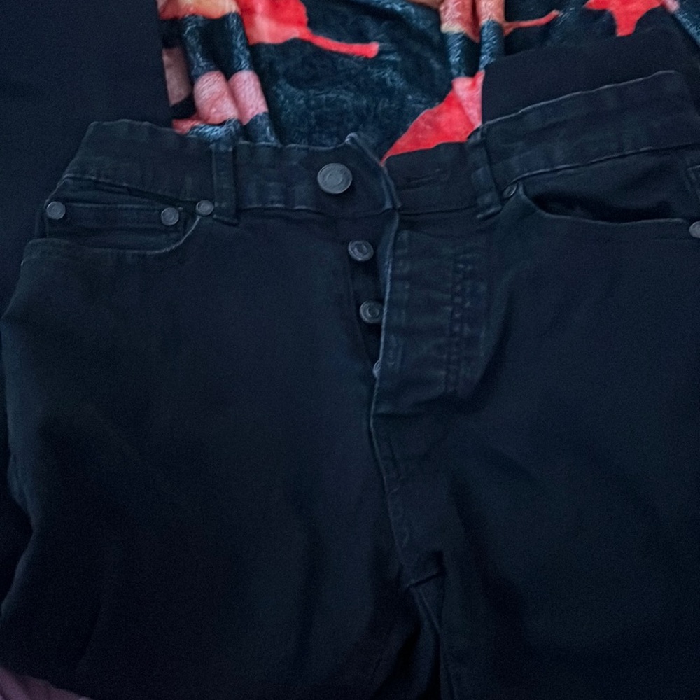 black jeans